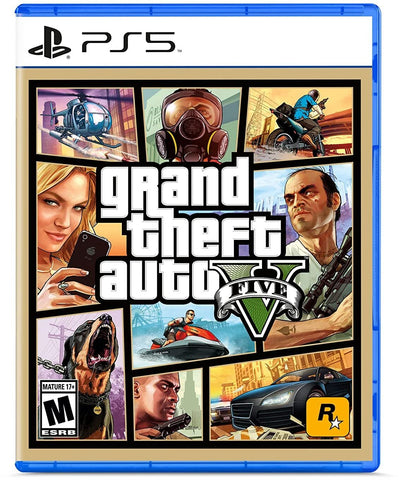 Grand Theft Auto V - GTA V - PlayStation 5
