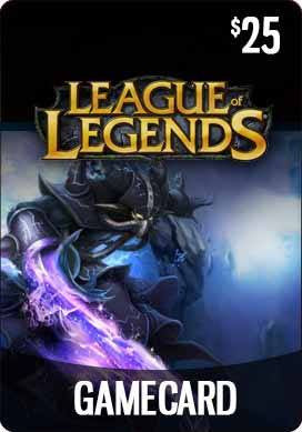 THQ - League of Legends Game Card ($25) - Riot Points 25 US [Digital Code]