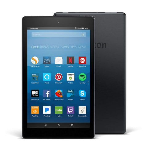 Fire HD 8 Tablet with Alexa, 8" HD Display, 16 GB, Black