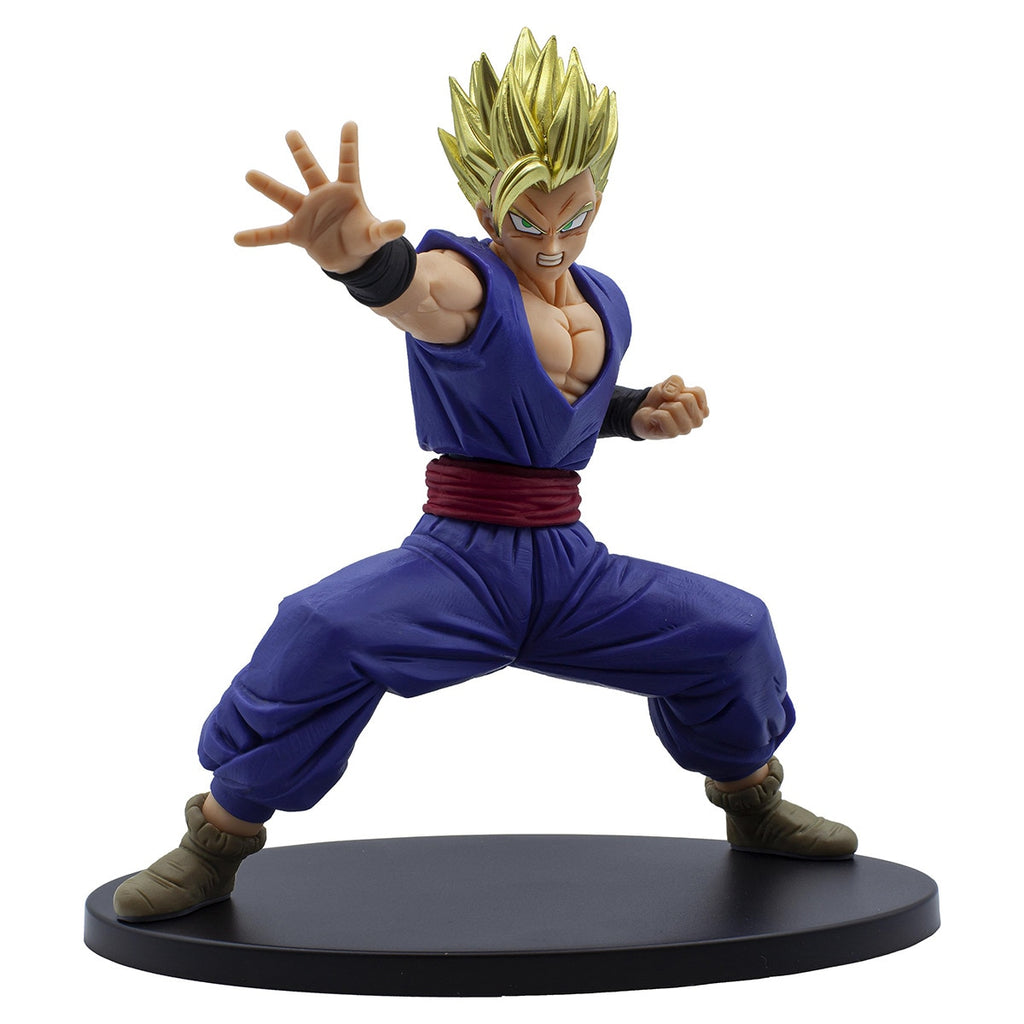 SON GOHAN SUPER SAYAYIN CON MANO DERECHA HACIA DELANTE DRAGON BALL BANPRESTO 3.6 PULGADAS
