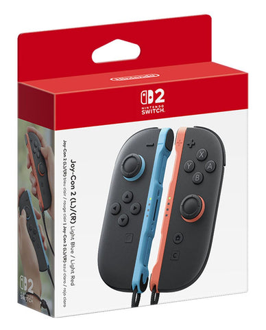 CONTROL NSW 2 JOY-CON L/R AZUL Y ROJO
