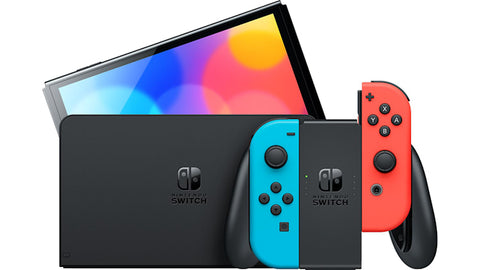 CONSOLA NINTENDO SWITCH V2 MEJORADA NEON SIN CORREA DE JOY-CON (USADA)
