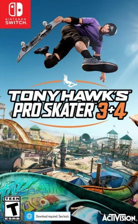 TONY HAWKS PRO SKATER 3+4 (NSW)