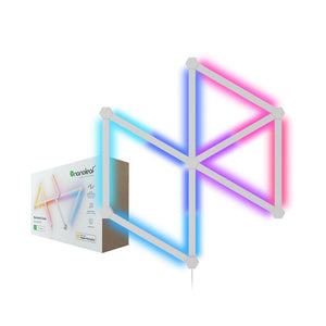 LUCES LED INTELIGENTE PANEL DE INICIO LINEAS 9 PIEZAS (NANOLEAF)