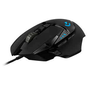 MOUSE GAMING LOGITECH G502 16000DPI, 11 BOTONES PROGRAMABLES