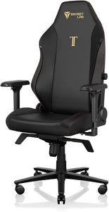 SILLA GAMING SECRET LAB, TITAN EVO STEALTH NEGRA CON DORADO ERGONOMICA