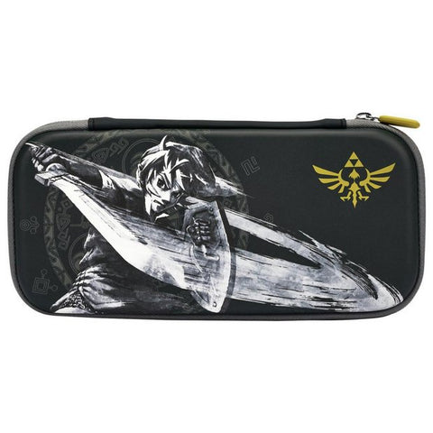 BULTO PROTECTOR NEGRO LINK CON ESPADA Y ESCUDO POWERA (NSW)