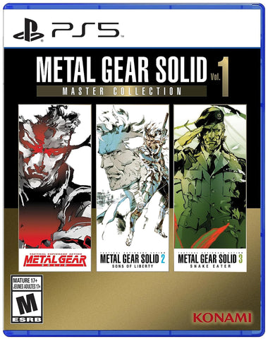 METAL GEAR SOLID  MASTER COLLECTION VOL 1 (PS5)