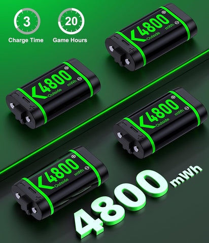 BATTERY PACK Y CARGADOR PARA XBOX 20