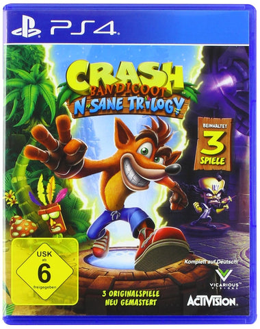 CRASH BANDICOO N SANE TRILOGY LAT. (PS4)