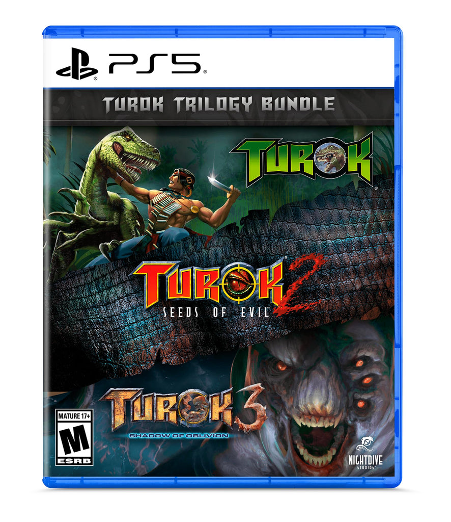 TUROK TRILOGY 1,2 Y 3 (PS5)