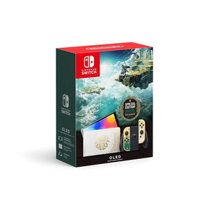 CONSOLA NINTENDO SWITCH OLED ZELDA TEARS OF THE KINGDOM EDITION EN CAJA (USADA)
