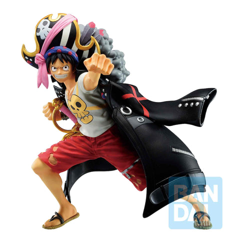 MONKEY D. LUFFY CON SOMBRERO DIFERENTE ONE PIECE BANDAI
