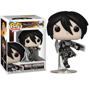 MIKASA ACKERMAN ATTACK ON TITAN FUNKO POP 1446 3.75 PULGADAS