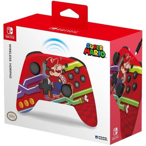 CONTROL NSW INALAMBRICO SUPER MARIO ROJO HORIPAD