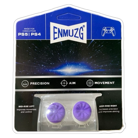 JOY-STICK ENMUZG MORADO CON BLANCO (PS5)