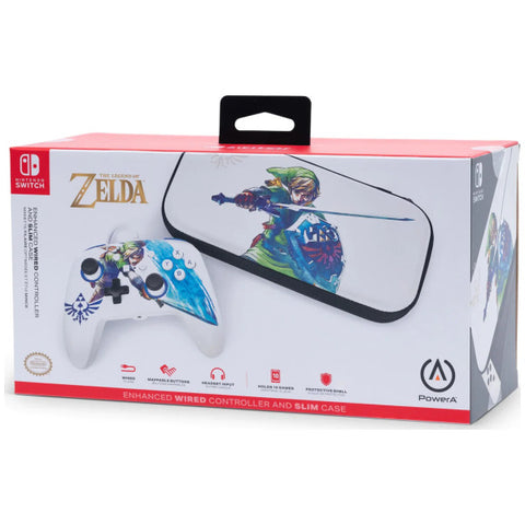 CONTROL NSW BUNDLE DE CONTROL + BULTO PROTECTOR ZELDA
