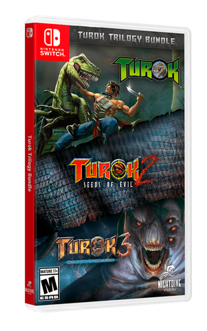 TUROK TRILOGY 1, 2 Y 3 (NSW)