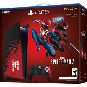 CONSOLA PS5 FAT VERSION DE DISCO 825GB SPIDERMAN 2 LIMITED EDITION BUNDLE