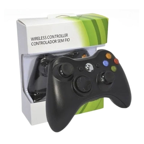 CONTROL XBOX 360 INALAMBRICO PARA PS3, PC Y ANDROID (NEGRO)