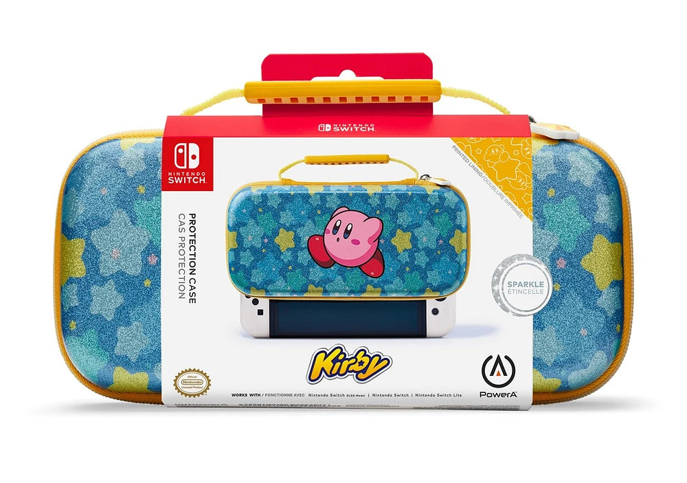 BULTO PROTECTOR KIRBY AZUL CON AMARILLO POWERA (NSW)