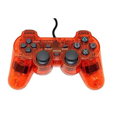 CONTROL PS2 GENERICO (ROJO)