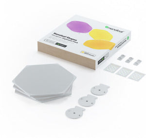 EXPANSION LUCES LED INTELIGENTE DE HEXAGONALES CON 3 PIEZAS (NANOLEAF)