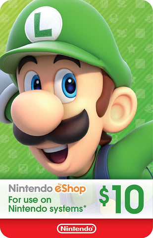 eCash - Nintendo eShop Gift Card USD$10 - Switch / Wii U / 3DS [Digital Code]