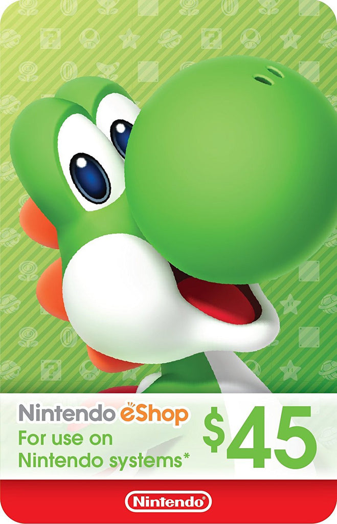 eCash - Nintendo eShop Gift Card USD$45 - Switch / Wii U / 3DS [Digital Code]