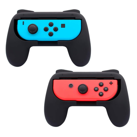 FASTSNAIL Grips for Nintendo Switch Joy-Con, 2 Pack (Black)