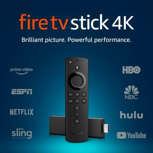 ire TV Stick 4K with Alexa Voice Remote, streaming media player (Includes $45 Sling TV Credit)