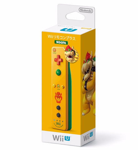 Control Wii Remote Plus Bowser - Koopa - Originales