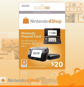 Nintendo E-shop 20US Card